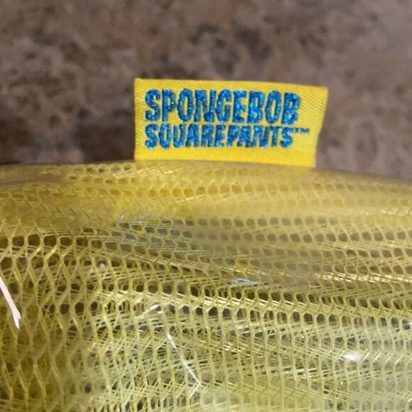 Nickelodeon Vintage 2005 SpongeBob SquarePants Vinyl Beach Bag Tote Old Stock - Picture 10 of 12